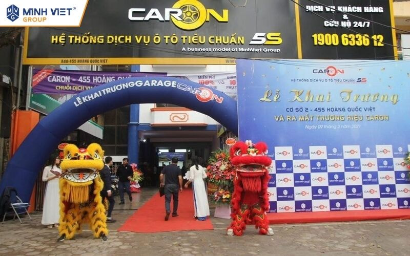 Showroom Caron tại 455 Hoàng Quốc Việt